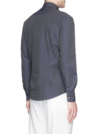 Back View - Click To Enlarge - BARENA - 'Coppi Nima' cotton shirt