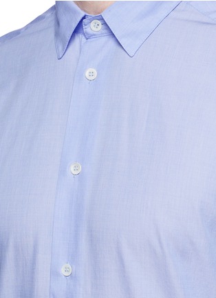Detail View - Click To Enlarge - BARENA - 'Coppi Nima' cotton shirt