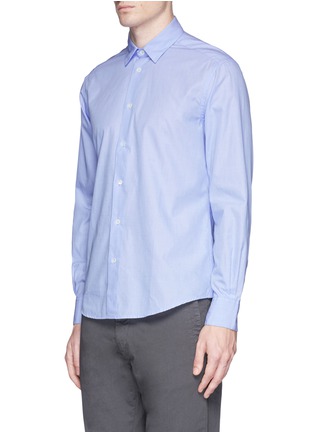 Front View - Click To Enlarge - BARENA - 'Coppi Nima' cotton shirt