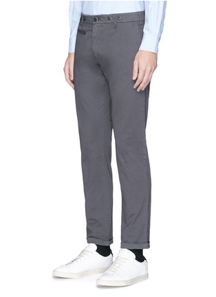 Front View - Click To Enlarge - BARENA - 'Rampin Stino' twill chinos