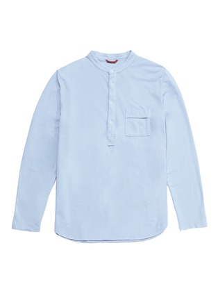 Main View - Click To Enlarge - BARENA - 'Nalin Tamiso' cotton piqué long sleeve T-shirt