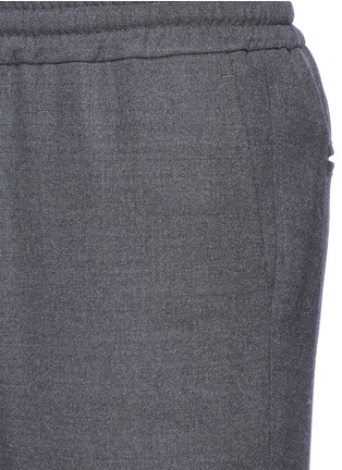 Detail View - Click To Enlarge - BARENA - 'Cosma Frare' virgin wool jogging pants