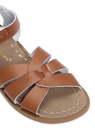 Detail View - Click To Enlarge - SALT-WATER - 'Original' kids leather sandals