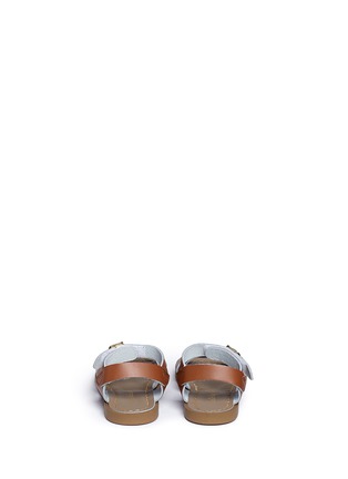 Back View - Click To Enlarge - SALT-WATER - 'Original' kids leather sandals