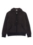 Main View - Click To Enlarge - CAMOSHITA - Wool-blend zip hoodie