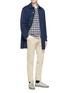 Figure View - Click To Enlarge - CAMOSHITA - Check plaid flannel shirt