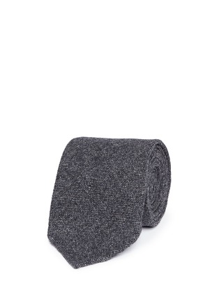 Main View - Click To Enlarge - DRAKE'S - Woven cashmere tie
