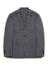 Main View - Click To Enlarge - LARDINI - Wool birdseye soft blazer