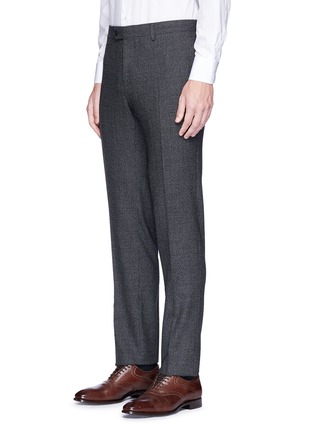 Detail View - Click To Enlarge - LARDINI - Micro houndstooth wool suit