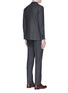 Back View - Click To Enlarge - LARDINI - Micro houndstooth wool suit