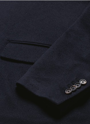 Detail View - Click To Enlarge - LARDINI - Felted wool coat