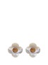 Main View - Click To Enlarge - LARDINI - Floral mother of pearl cufflinks