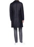 Back View - Click To Enlarge - LARDINI - Cashmere twill padded reversible coat