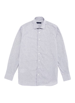 Main View - Click To Enlarge - LARDINI - Cotton check shirt