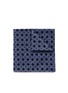 Main View - Click To Enlarge - LARDINI - Floral polka dot silk-cotton twill pocket square