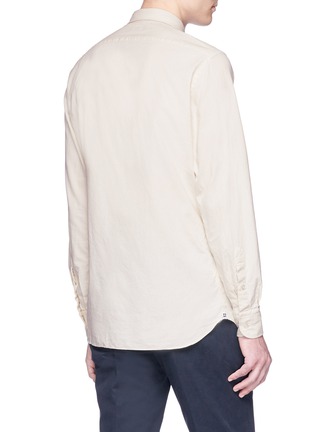 Back View - Click To Enlarge - LARDINI - Woven cotton shirt