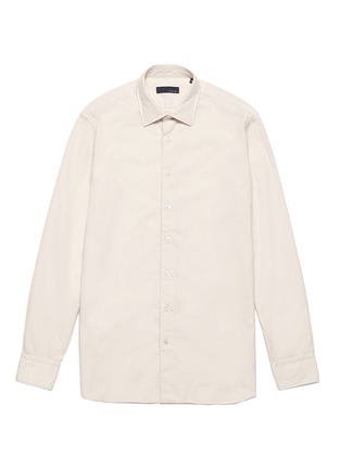 Main View - Click To Enlarge - LARDINI - Woven cotton shirt