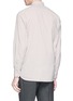 Back View - Click To Enlarge - LARDINI - Stripe woven cotton shirt