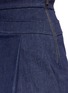 Detail View - Click To Enlarge - NEIL BARRETT - Raw denim skirt