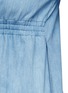 Detail View - Click To Enlarge - NEIL BARRETT - Elastic waist denim long sleeve top