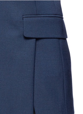 Detail View - Click To Enlarge - NEIL BARRETT - Elbow cutout gabardine suiting jacket