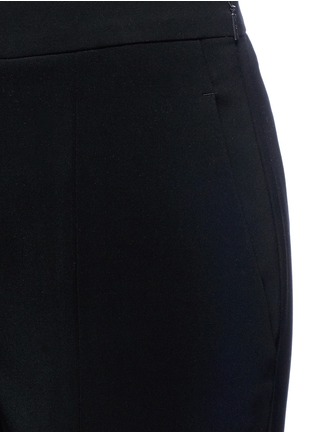 Detail View - Click To Enlarge - NEIL BARRETT - Split cuff hopsack cropped suiting pants