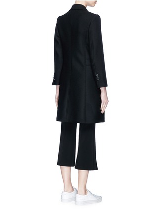 Back View - Click To Enlarge - NEIL BARRETT - Virgin wool-cashmere twill coat