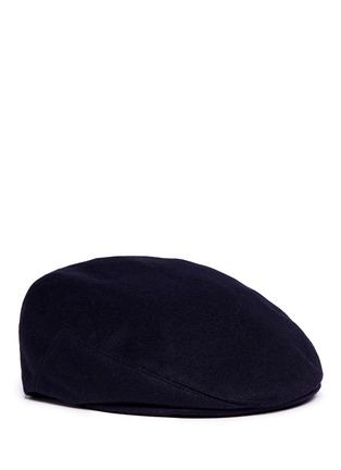 Main View - Click To Enlarge - LOCK & CO - Loden messenger boy cap