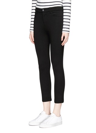 Front View - Click To Enlarge - L'AGENCE - 'Gigi' high waist skinny pants