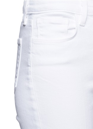Detail View - Click To Enlarge - L'AGENCE - 'Serena' cropped flared jeans