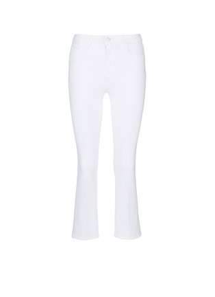 Main View - Click To Enlarge - L'AGENCE - 'Serena' cropped flared jeans