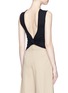 Back View - Click To Enlarge - T BY ALEXANDER WANG - Twist open back tank top