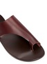 Detail View - Click To Enlarge - ATP ATELIER - 'Rosa' toe ring vegetable tanned leather sandals