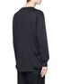 Back View - Click To Enlarge - THE VIRIDI-ANNE - Side pocket long sleeve T-shirt