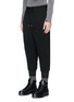 Front View - Click To Enlarge - THE VIRIDI-ANNE - Padded cropped jogging pants