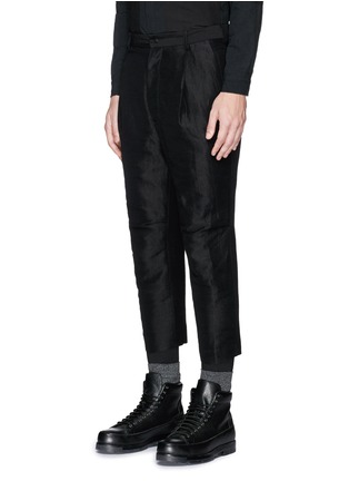 Front View - Click To Enlarge - THE VIRIDI-ANNE - Cropped ripstop pants
