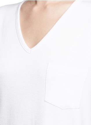 Detail View - Click To Enlarge - RAG & BONE - 'Theo' knit V-neck T-shirt