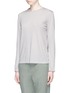 Front View - Click To Enlarge - VINCE - Pima cotton long sleeve T-shirt