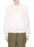 Main View - Click To Enlarge - ALEXANDER WANG - Palm tree embroidered sateen souvenir jacket
