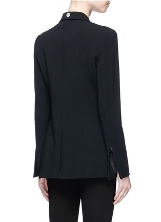 Back View - Click To Enlarge - ALEXANDER WANG - Split cuff single breasted blazer