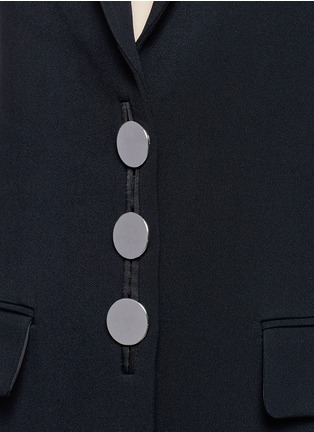Detail View - Click To Enlarge - ALEXANDER WANG - Side split single breasted sleeveless blazer vest