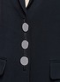 Detail View - Click To Enlarge - ALEXANDER WANG - Side split single breasted sleeveless blazer vest