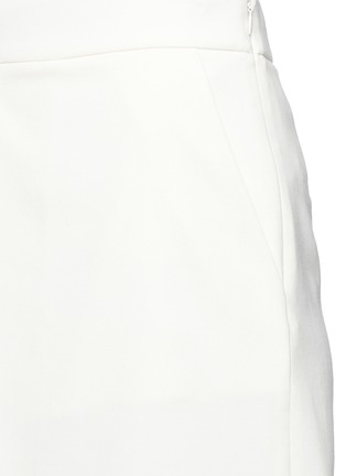 Detail View - Click To Enlarge - ALEXANDER WANG - Pleated crepe shorts