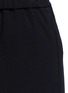Detail View - Click To Enlarge - ALEXANDER WANG - Keyhole cuff drawstring crepe shorts