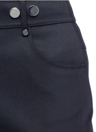 Detail View - Click To Enlarge - ALEXANDER WANG - Stud twill mini skirt
