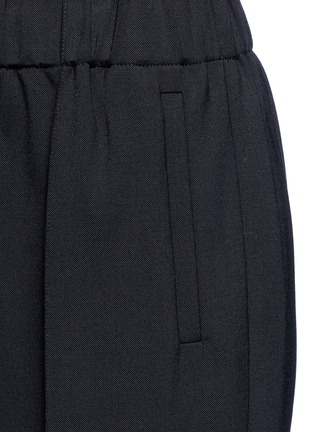 Detail View - Click To Enlarge - ALEXANDER WANG - Ball chain cuff track pants