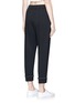 Back View - Click To Enlarge - ALEXANDER WANG - Ball chain cuff track pants