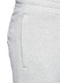 Detail View - Click To Enlarge - SAINT LAURENT - Logo patch jogging pants