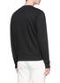 Back View - Click To Enlarge - SAINT LAURENT - Glitter stroke sweatshirt