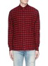 Main View - Click To Enlarge - SAINT LAURENT - Gingham check flannel shirt
